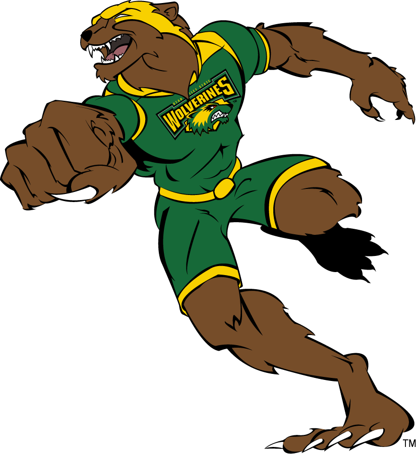 Utah Valley Wolverines 2004-2007 Mascot Logo iron on transfers for T-shirts
